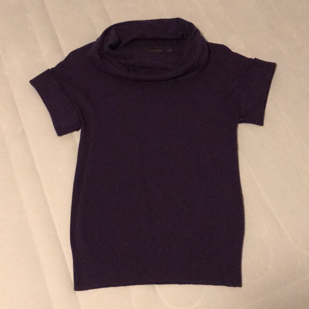 The Limited Short Sleeve Cowl Neck Sweater Size XS